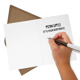 Funny Happy Birthday Greeting Card Saggy Boobs 