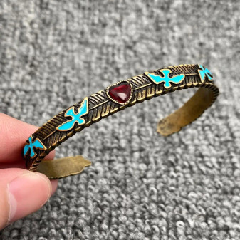 Bracelet Enamel Agate