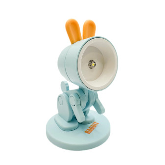 Rabbit Night Light Batteries Included Blue
