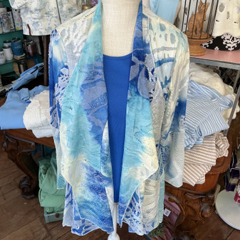 Kamana Cardigan Ocean Blues 