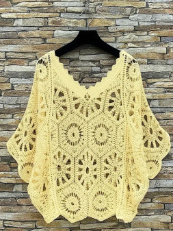 Loowie Crocheted Top Yellow Small Medium