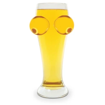 Boobie Beer Glass 