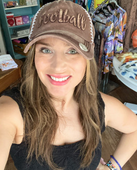 Baseball Trucker Cap Brown Football