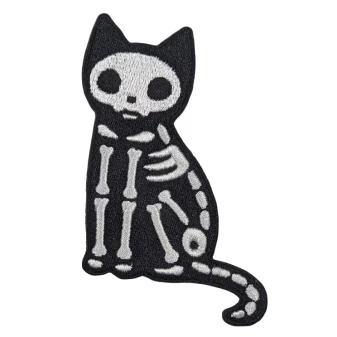 Patch Cat Skeleton