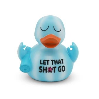 Rubber Duck Blue Let That Shit Go