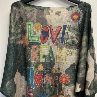 Loowie One Size Love Camo Made In Italy