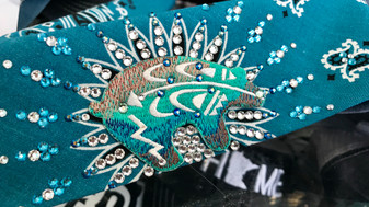 Bandana, Southwest Bear Blue FREE SHIPPING