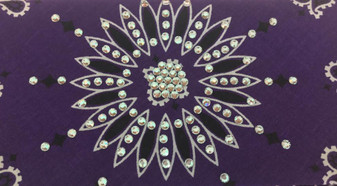 Norm Fund Raiser Bling Bandana with Austrian crystals