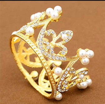 Crown, Tiara Golden Small