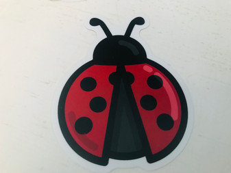 Sticker, Ladybug Sticker, Ladybug