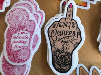 Sticker, Fuck Cancer  Sticker, Fuck Cancer