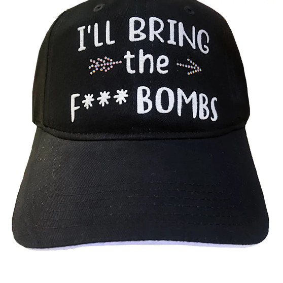 Cap, Baseball I’ll Bring The F*** BombsBlack