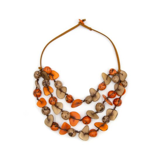 Necklace Orange Combo