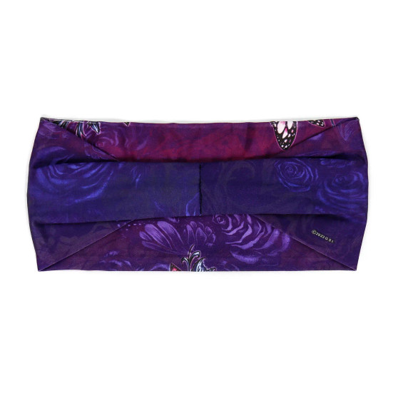 Headband Stretchy,  Heart Butterfly Roses Crystal Rhinestones Headband Stretchy,  Heart Butterfly Roses Crystal Rhinestones