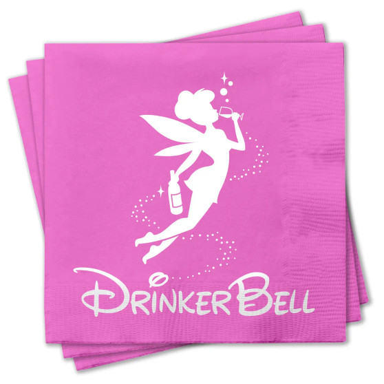 Napkins 25pk Drinkerbell Napkins 25pk Drinkerbell