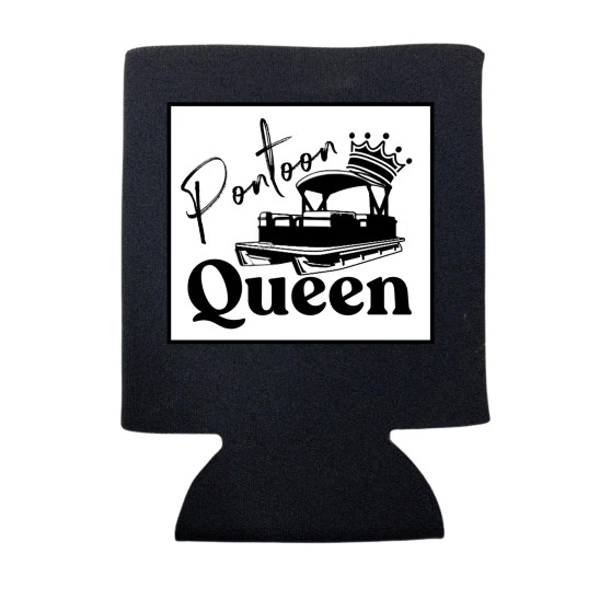 Koozie Can Cooler Pontoon Queen 