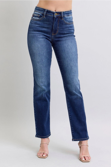 Judy Blue Jeans  Vintage Wash Thermal Straight 