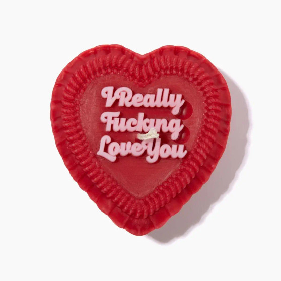 Valentines Funny Candle Soy Wax I Fucking Love You Gift Boxed
