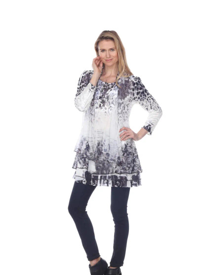 Kamana Burnout Animal Print Leopard Print