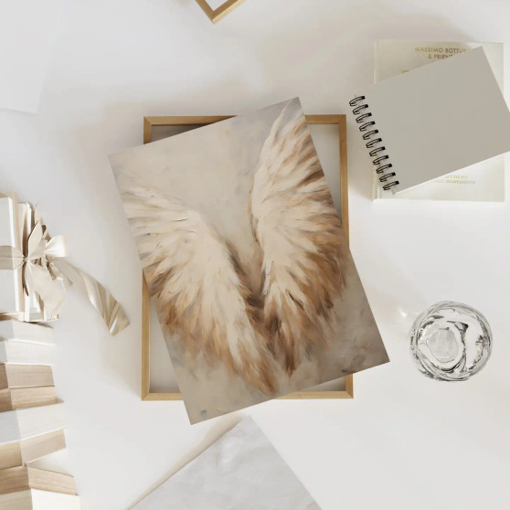 Porter Lane Angel Wings 8x10” Print Only