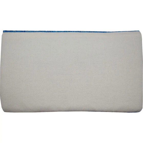 Blue Beaded Clutch Purse 