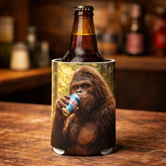 Can Cooler Koozie Big Foot