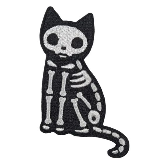Patch Cat Skeleton