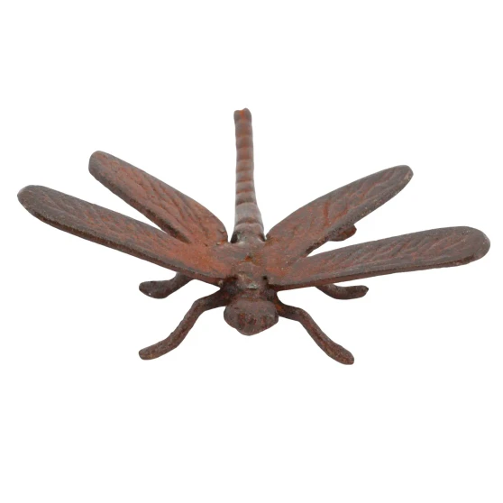 Cast Iron Dragonfly Decor