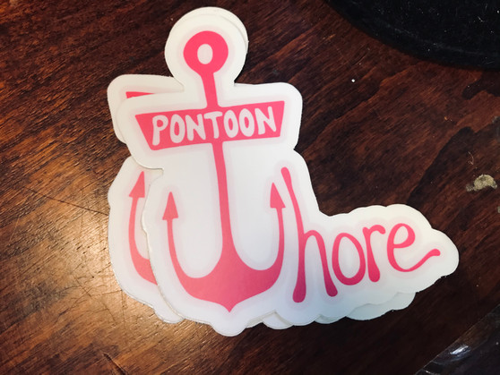 Sticker, Pontoon Whore