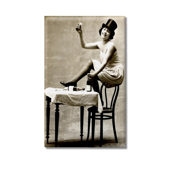 Magnet, Prohibition Drinking Girl 