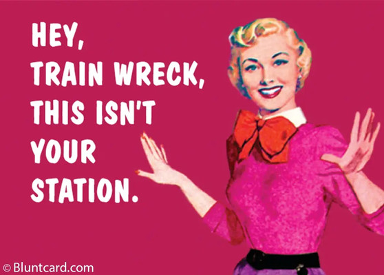 Magnet, Hey Train Wreck, This Isn’t  Your Station