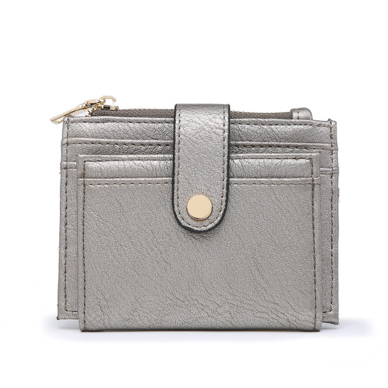 Wallet, Credit Card Holder Coin Purse Pewter  Wallet, Credit Card Holder Coin Purse Pewter
