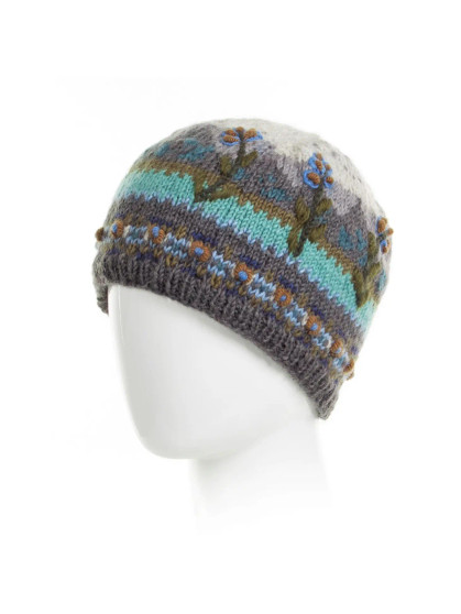 Lost Horizons Chloe Beanie in Light Natural 