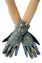 Gloves, Artsy Van Gough Almond Branch Bloom Texting Touch Screen