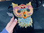 Purse, Leather Owl Handmade Fits Phone