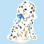 Sticker, Dalmatian Dog Fuck Off
