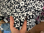 LuLu B Skort, Phone Pocket 2 Waist Zip Pockets Side Zip Coolant Fabric LuLu B Black White