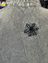 Young Threads Embroidered Gathered- Waist Blouse in Gravel 