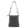 Purse, Myra La Belle Patisserie Canvas Leather Crossbody Shoulder