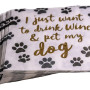 Napkins, I Just Wanna Drink Wine And Pet My Dog 20pk Napkins, I Just Wanna Drink Wine And Pet My Dog 20pk