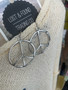 Earrings, Peace Sign Metal Woodstock 60’s Boho