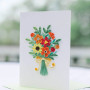 Card, Greeting Quilling Birthday Mothers Day Spring Easter May Day