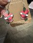 Mothers Day Earrings Mom Tattoo Heart USA Made