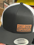 Baseball Trucker Cap, Shit Show Supervisor Leather Patch Baseball Trucker Cap, Shit Show Supervisor Leather Patch