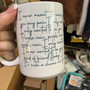 Prince Purple Rain Lyrics Ceramic Mug 