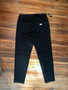 LuLu B Pants Bling Rhinestone Side Seam Detail Black