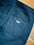 LuLu B Pants Bling Rhinestone Side Seam Detail Black