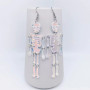 Earrings Halloween Skull Skeleton Light Reflecting Dangle  Earrings Halloween Skull Skeleton Light Reflecting Dangle