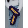Mittens Fleece Lined by Panache Purple Gold Vikings SKOL