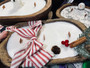 Candle Soy Dough Bowl Christmas Holiday Peppermint